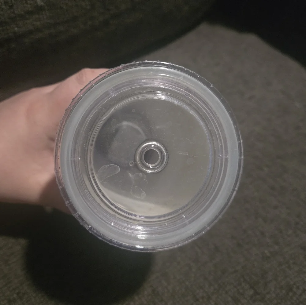 Starbucks sparkling silver